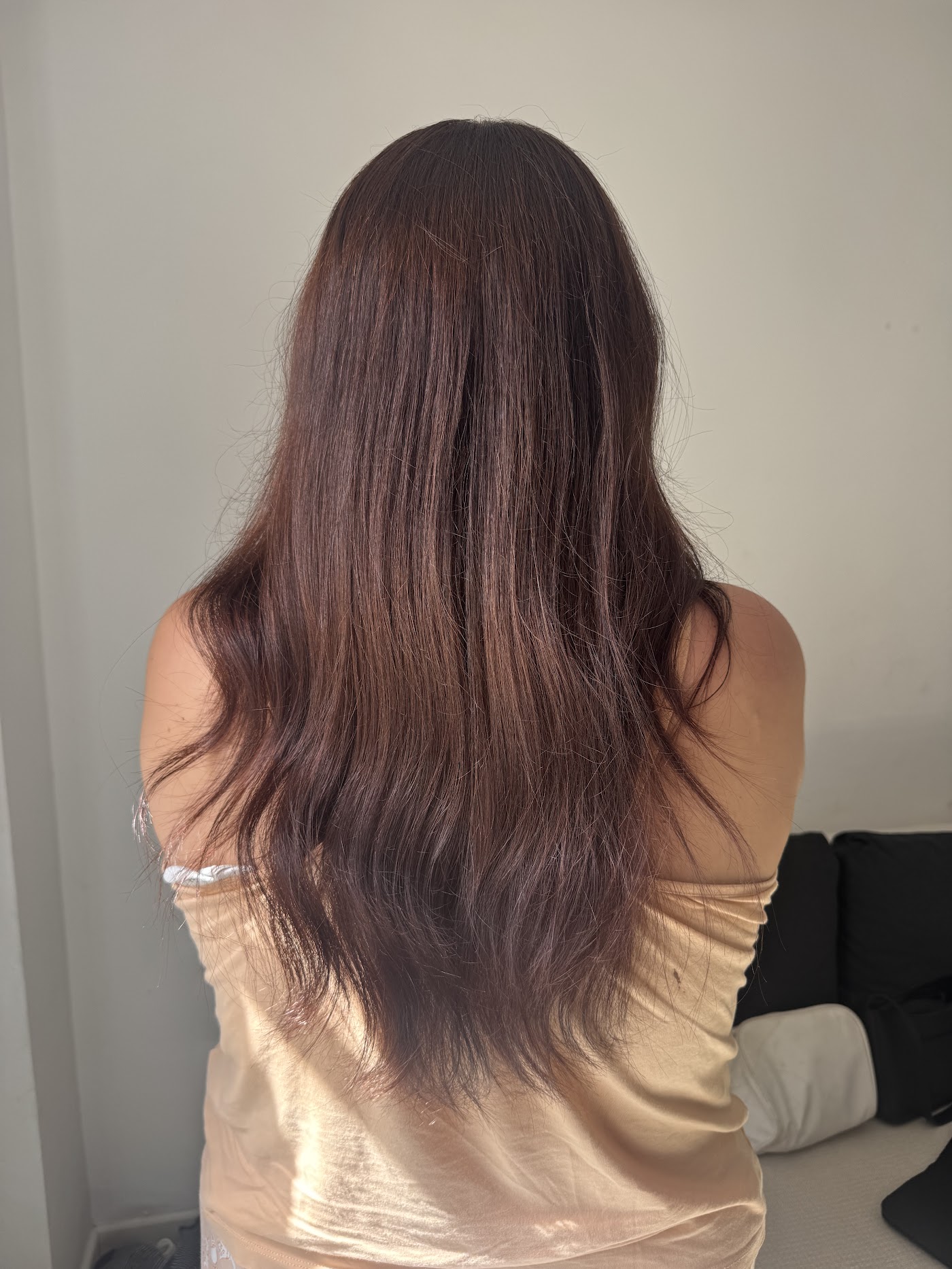 Resultado de corte y peinado